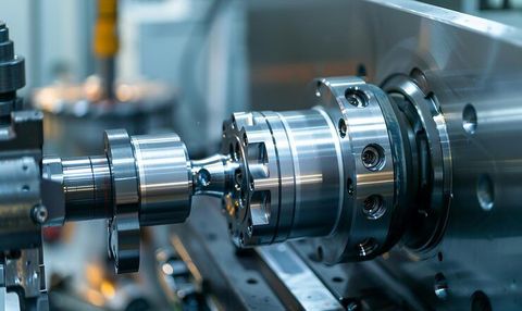 Industrial Machine Components Explanation Covering Hydraulic, Pneumatic, and Mechanical Parts