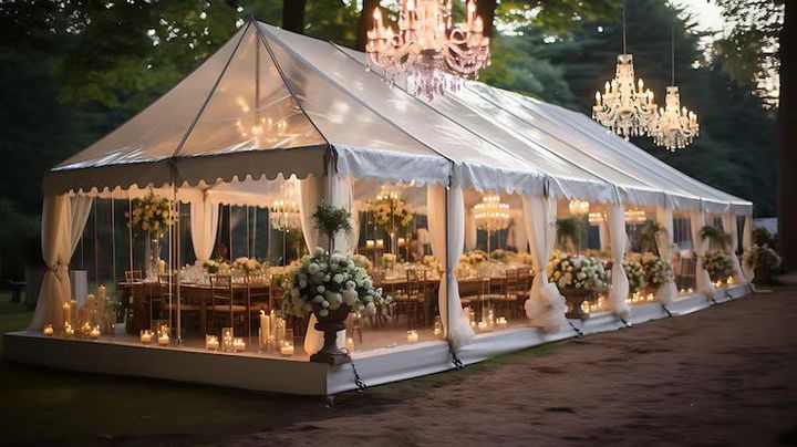 Party Tent Rentals Basics for Weddings, Corporate Events, and Private Parties